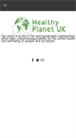 Mobile Screenshot of healthyplanetuk.org